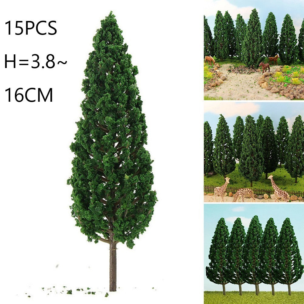 Model Tree Plastic Landscape Scene Layout