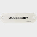 Boat Accessory Label Carver 2 3/4 x 3/4 Inch by Carver