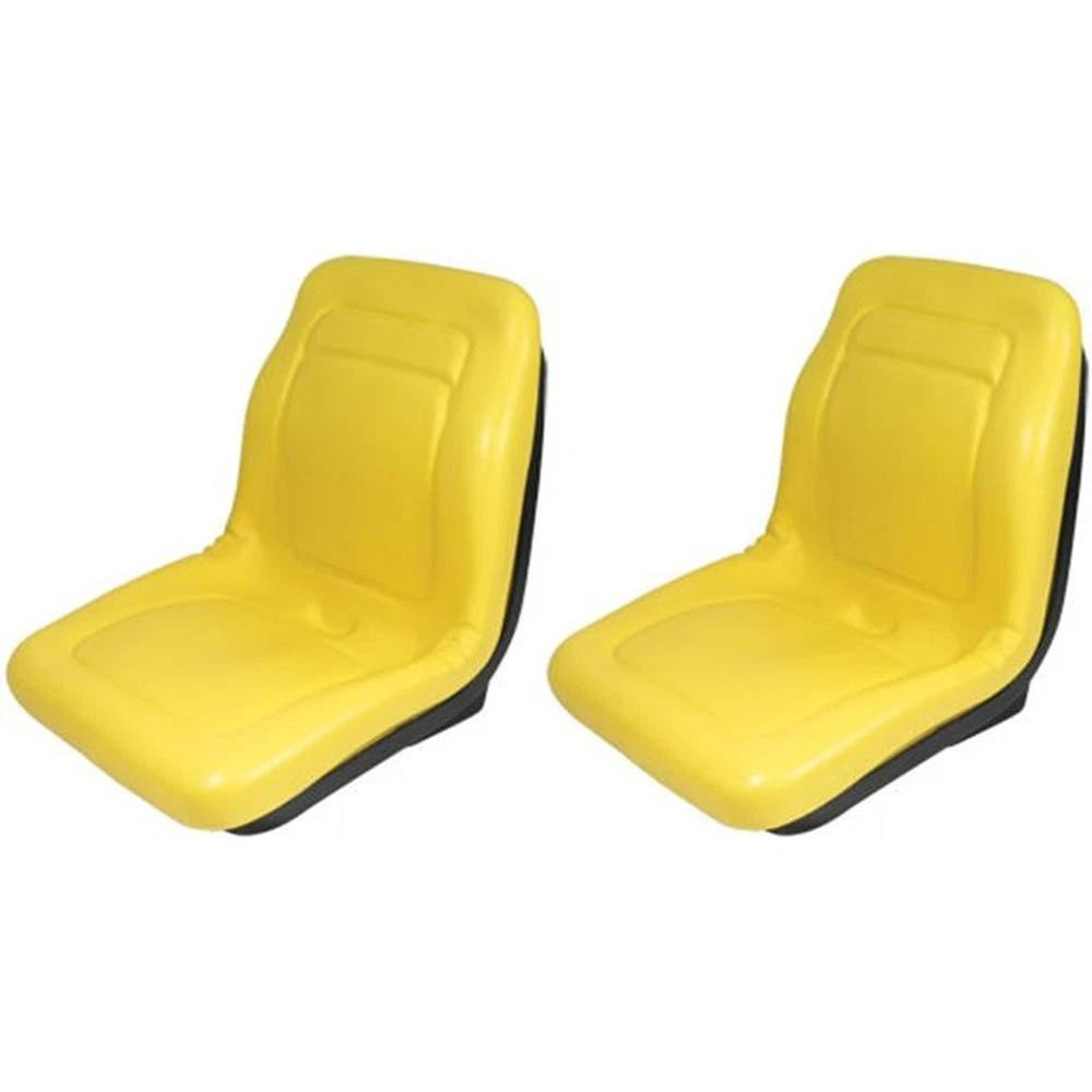 Two Pk Yellow Seats Fits John Deere Fits Gator 4x2 4x4 4x6 Diesel