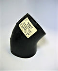 Trident Trl-545 Marine 5" I.d. / 45° Smooth Black Epdm Rubber