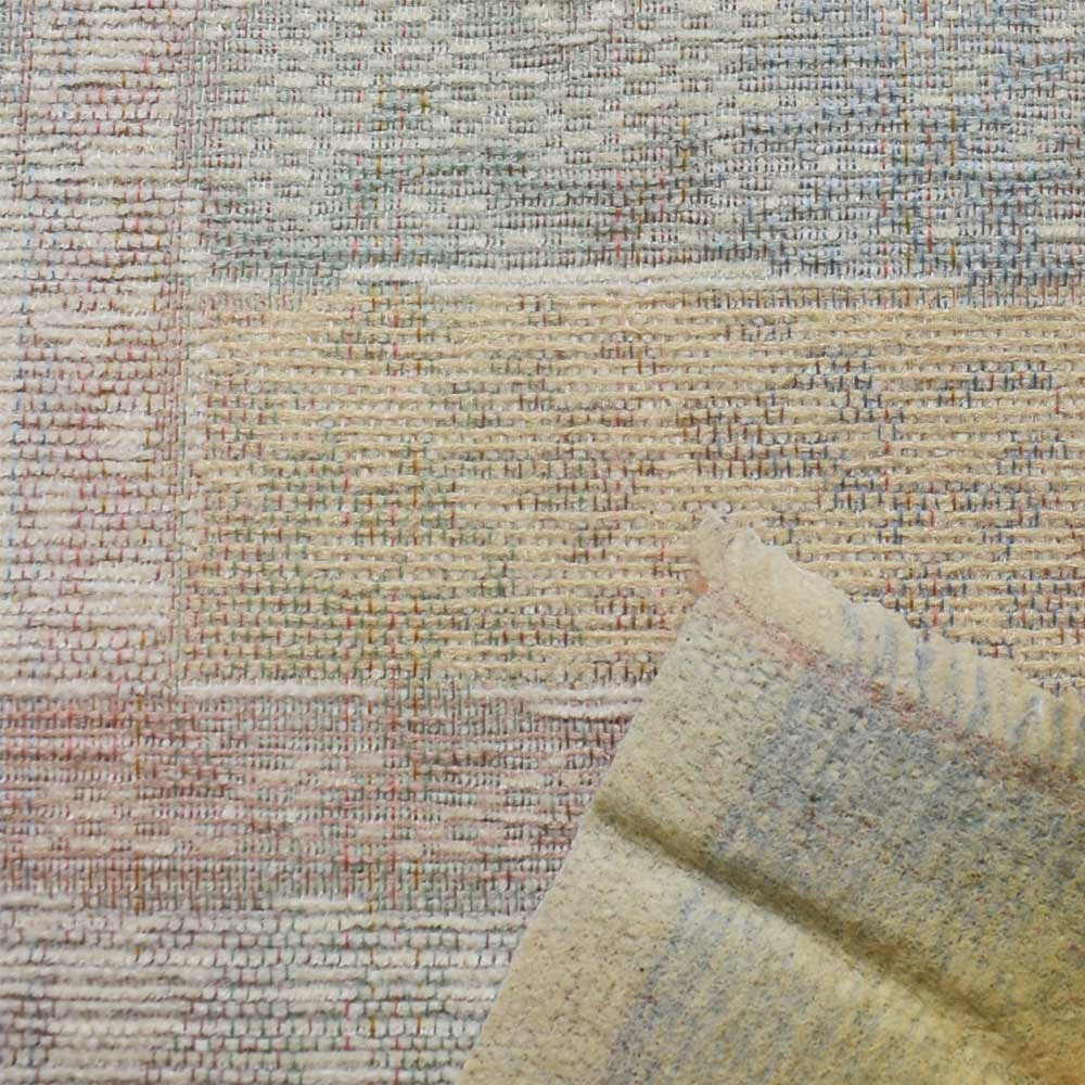 Boat Woven Pattern Fabric | Multicolored Beige / Cream 57 Inch (YD)Ope