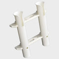 Marine Depot Boat Double Rod Holder 53220n | 0 Degree White Nylon