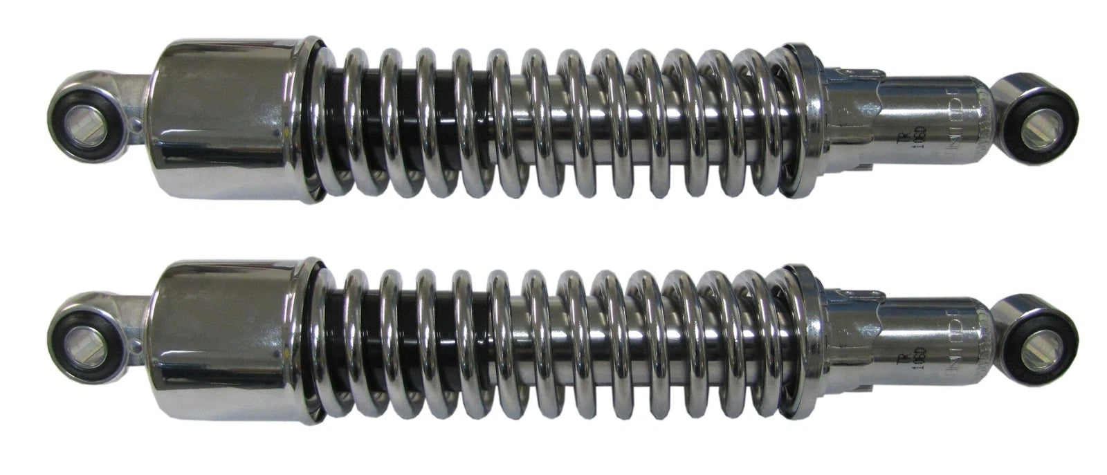 Shock Absorbers Rear Chrome For Kawasaki Kh 125 A4 1980