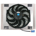 Z40133 Single 16" 500W Brushless Fan & Shroud - 18 1/8 X 26 X 3 1/2