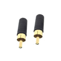 3.5mm Mono F Jack To Rca M Plug Adapter Cable Converter Connector T