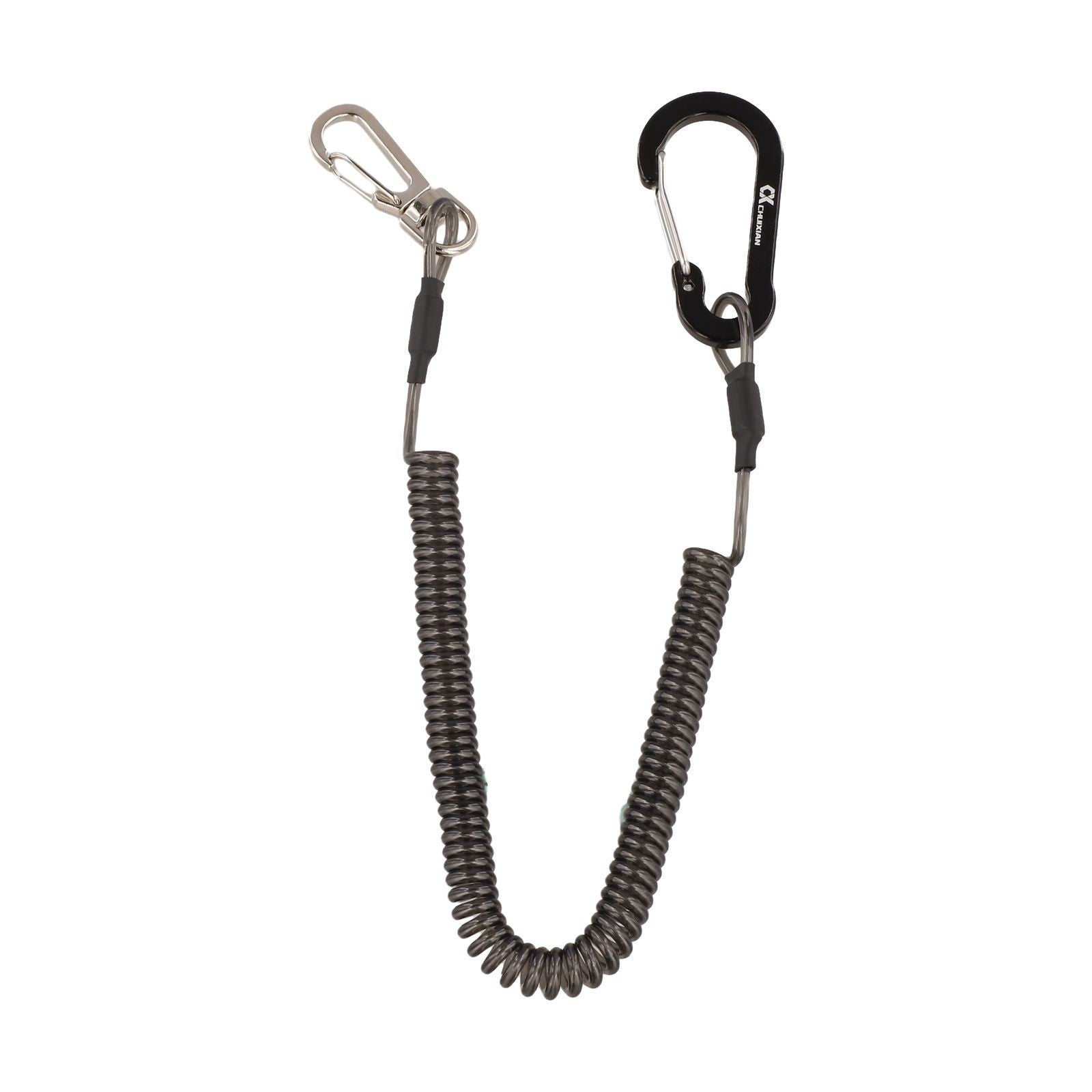 Coiled Safety Lanyard for Fishing