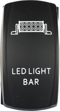 Open Trail Light Bar Switch Standard For Atv/utv 2010-2024 - Easy