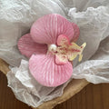 Butterfly Orchid Hair Clip