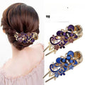 Purple Butterfly Hair Clip for Daily Use