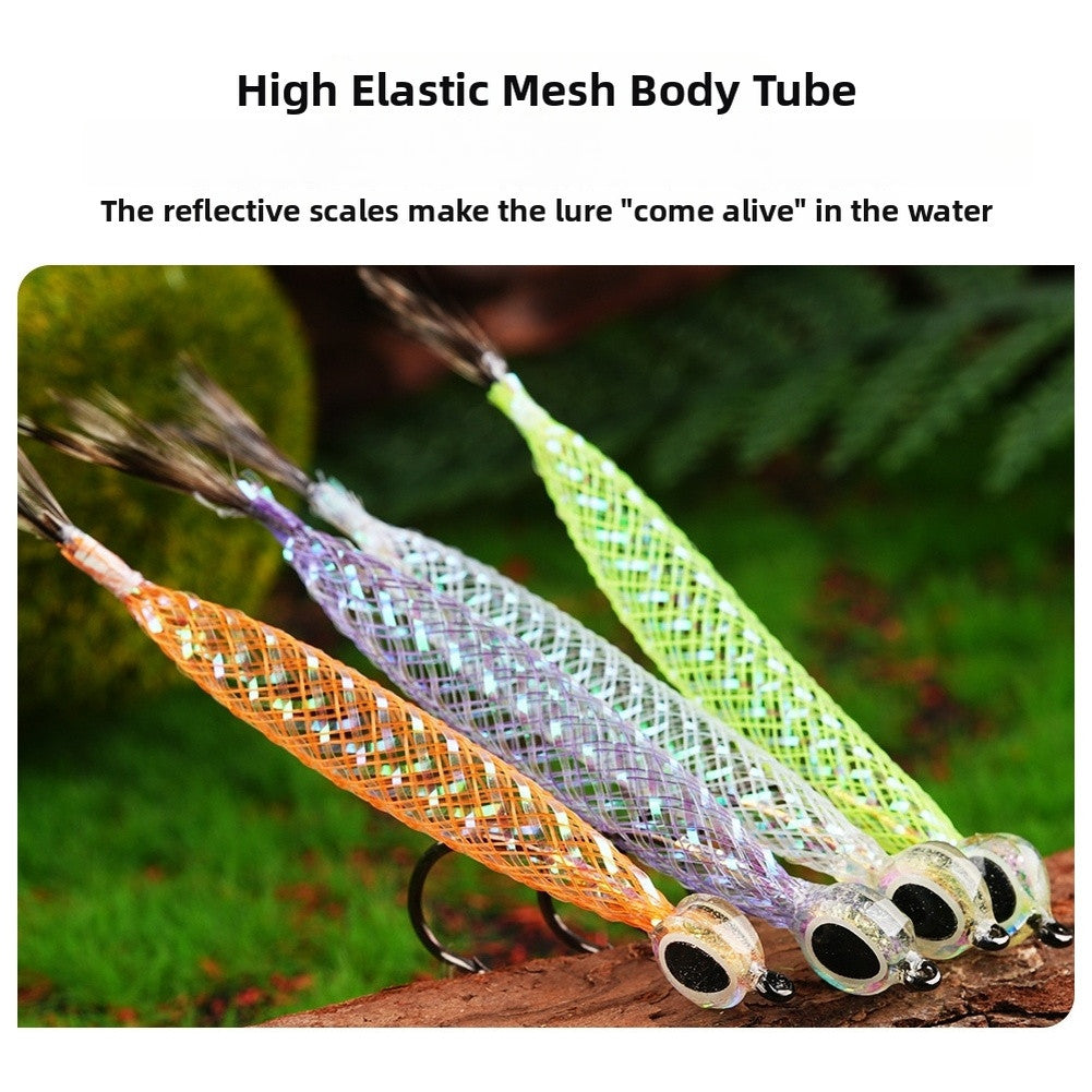 River Fly Fishing Tube Fly Lure 3D Eyes