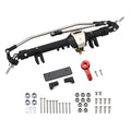 Rc Crawler Black Front Axle For 1/10 Axial Wraith 90018 90020 90045