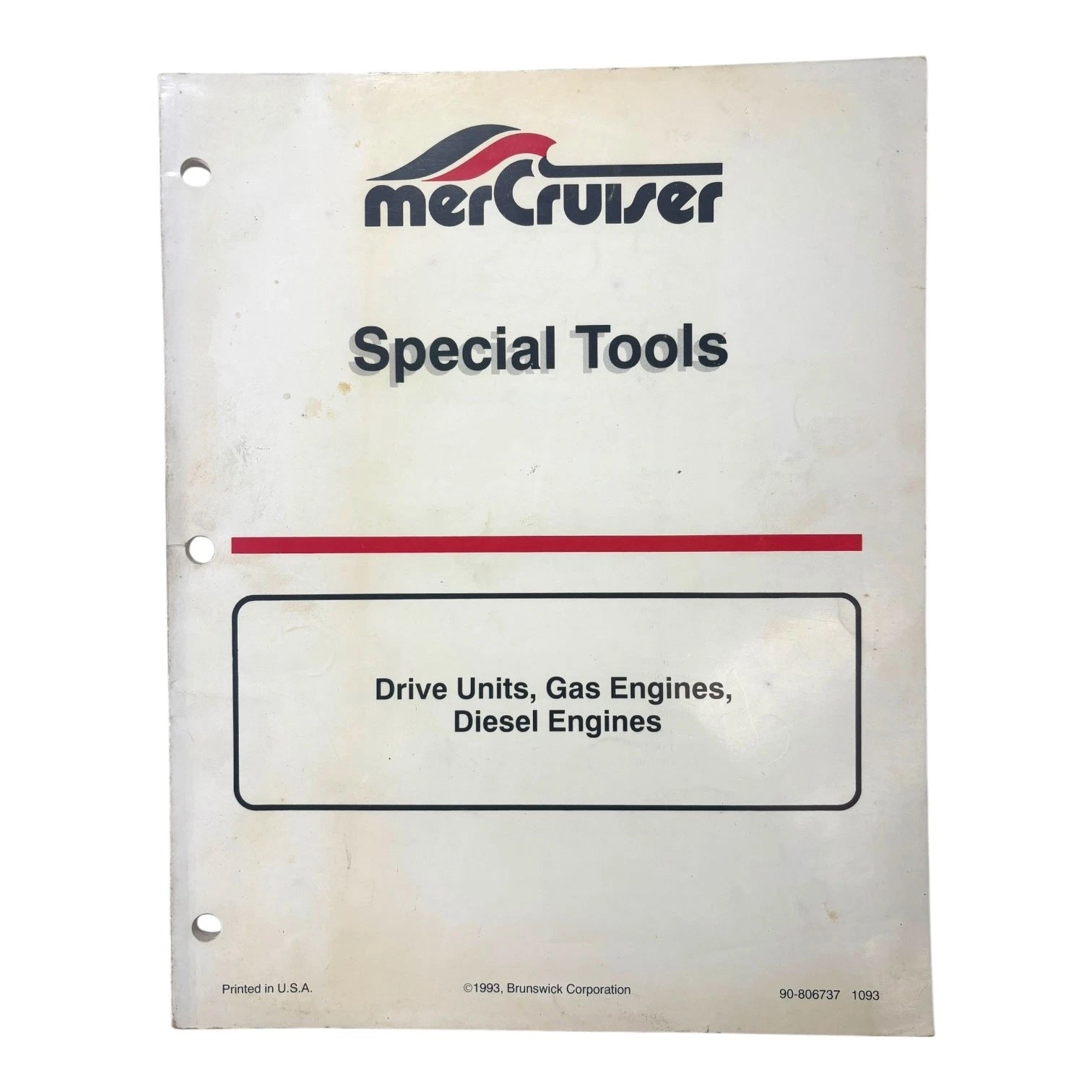 Mercruiser 90-806737, Drive Units Gas/diesel Engines Special Tools