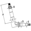 A57443 Left Hand / Right Hand Spindle Fits Case Tractor 930 1030