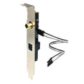 Spdif Optical & Rca Out Plate Cable Bracket For Asus Gigabyte Msi