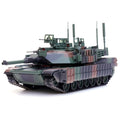 13.5cm Diecast 1/72 Us M1a2 Tusk Ii Abrams Main Battle Tank Model Kid