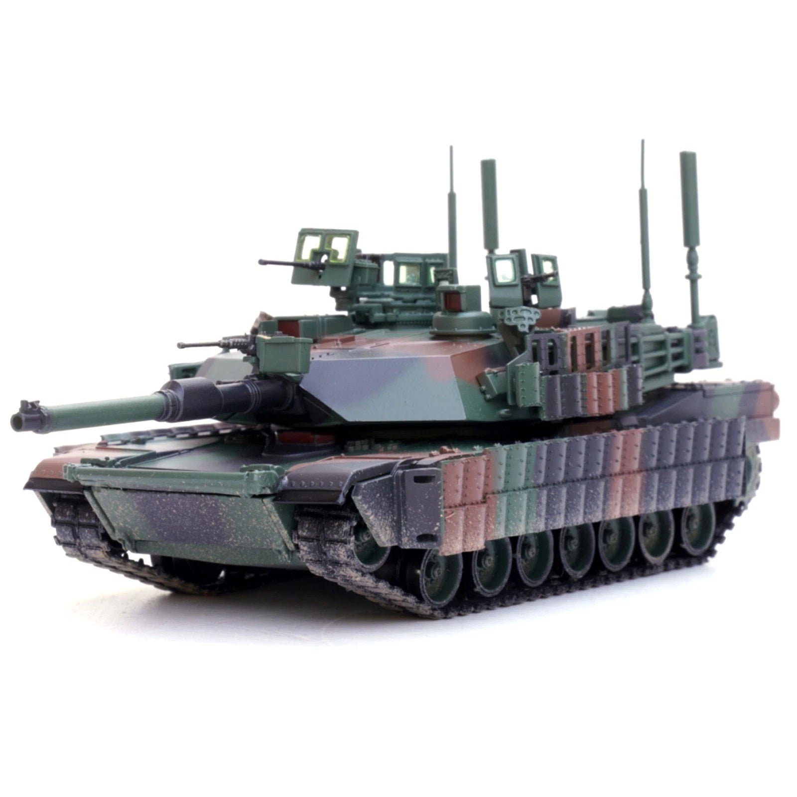 13.5cm Diecast 1/72 Us M1a2 Tusk Ii Abrams Main Battle Tank Model Kid