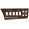 Cobalt Boat Blank Control Panel Ballast Surf Tabs by Cobalt