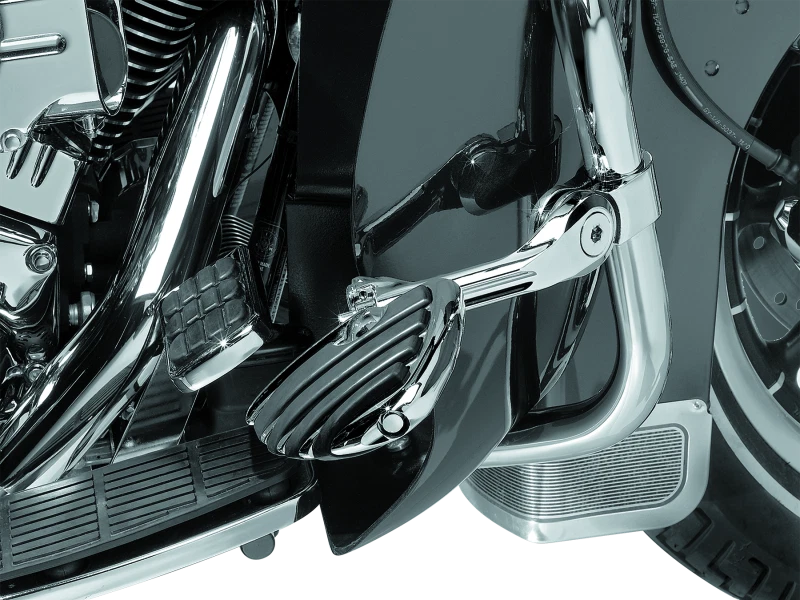 Kuryakyn Tour-tech Cruise Mount Arm With Iso Wing Pegs For Harley