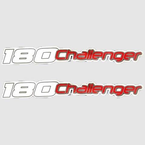 Sea Doo 180 Challenger Boat Decal White/Red by Sea Doo