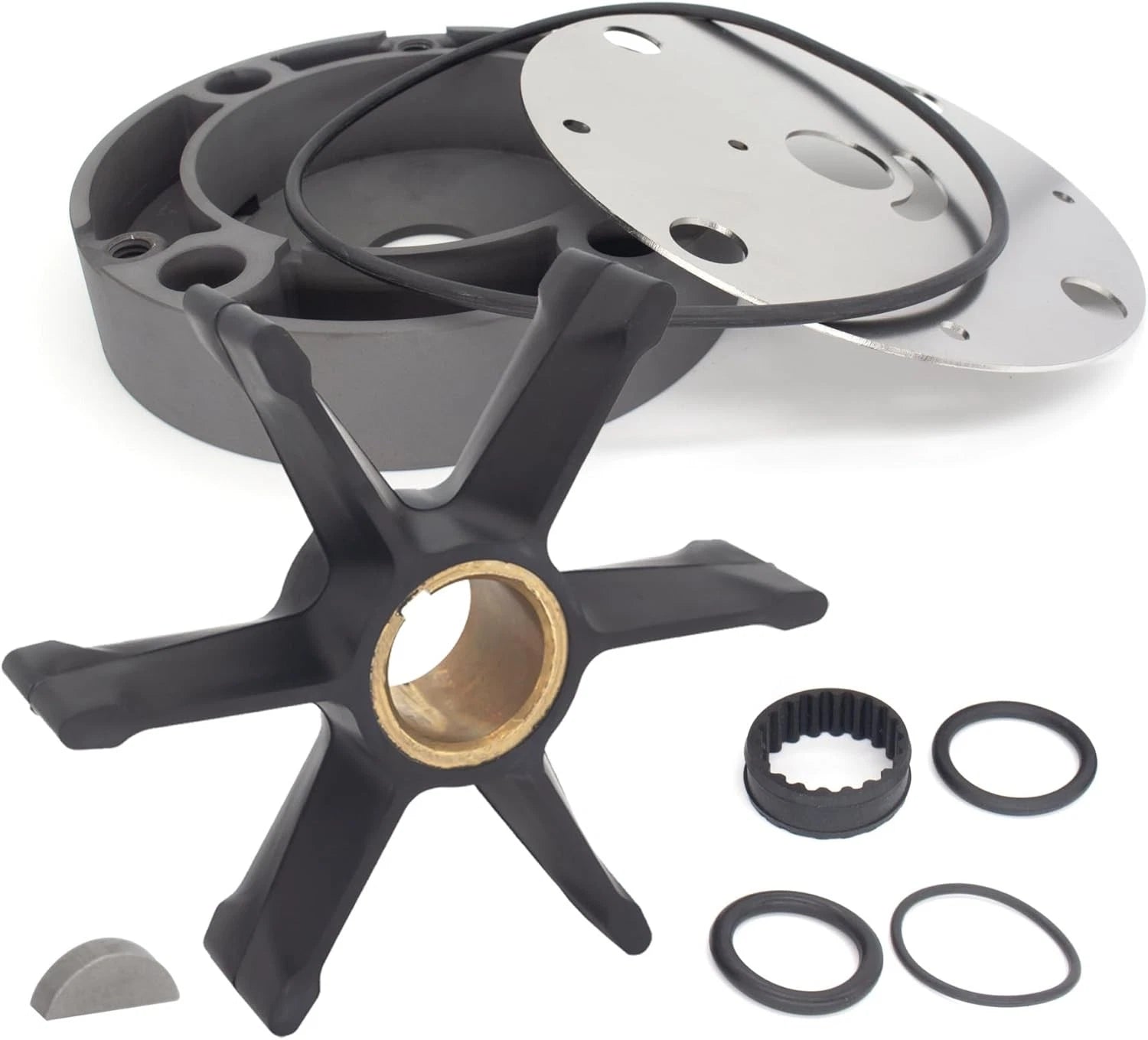 Water Pump Impeller Rebuild Kit Omc Stringer W/housing 1969-1985