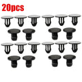 Civic Del Sol Clip Black 13mm Head Diameter
