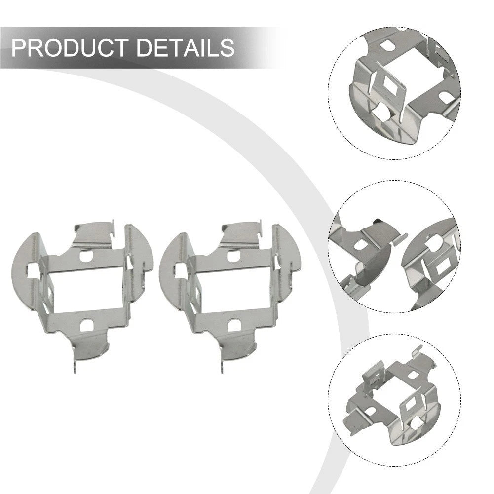 H7 Hid Headlight Bulb Light Retainer Clip Adapter Holder, For For