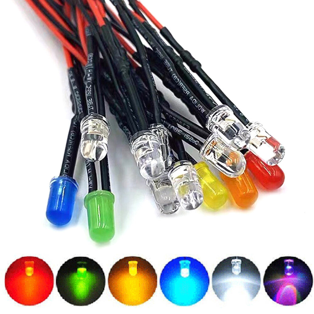 Pre Wired 4mm LED Lights