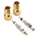 Bicycle Brass Valve Cores with Pump Connector