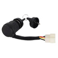 Ignition Switch Abs Plastic+metal Accessory Black Easy To Install 5