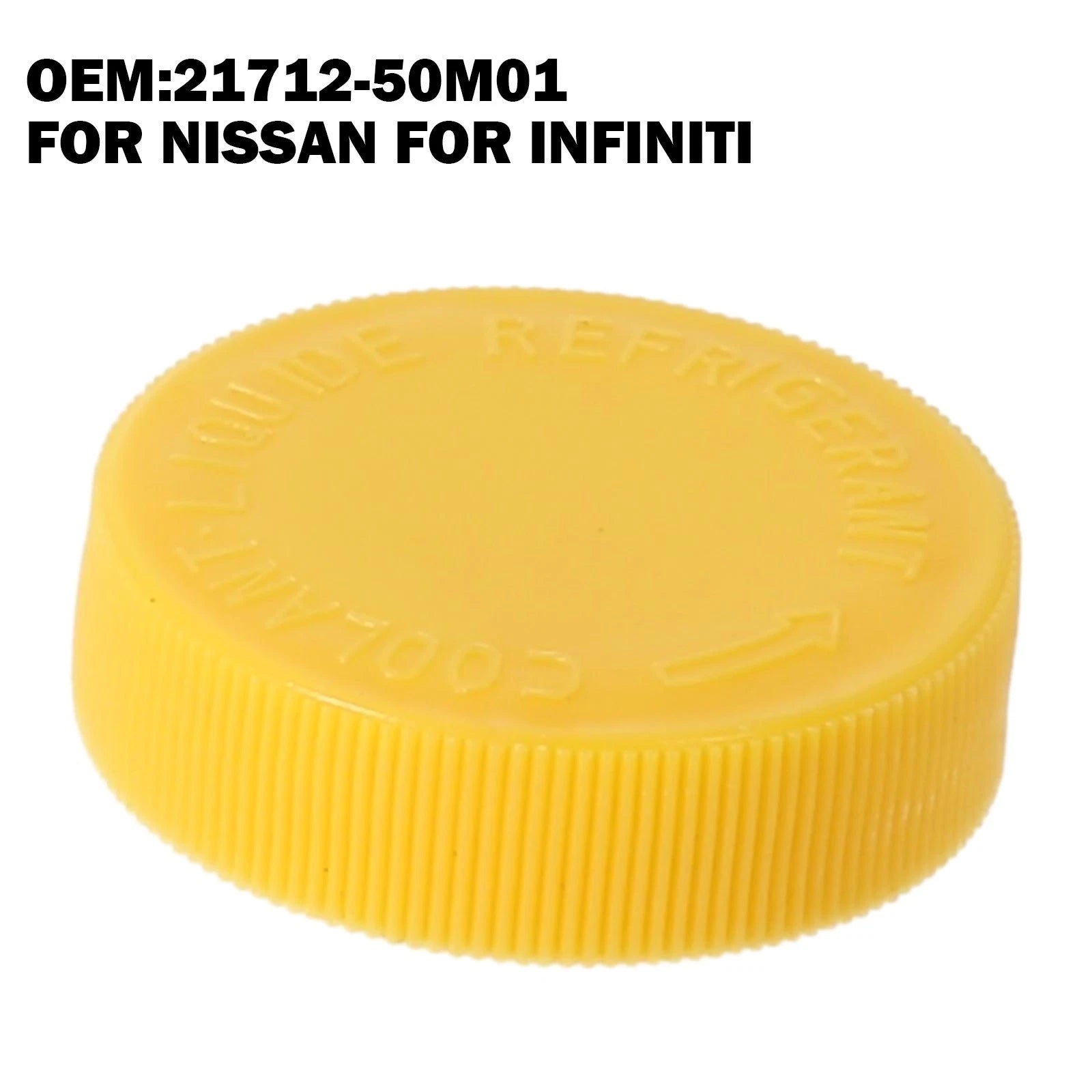 1 Piece Coolant Overflow Reservoir Cap Cooling Tank Cap For Nissan