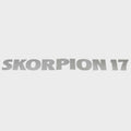 Brand Decal Lowe Skorpion 17 Silver by Lowe