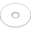 R38615 New Brak Disc 13 1/8" Fits John Deere Tractor 2510 2520