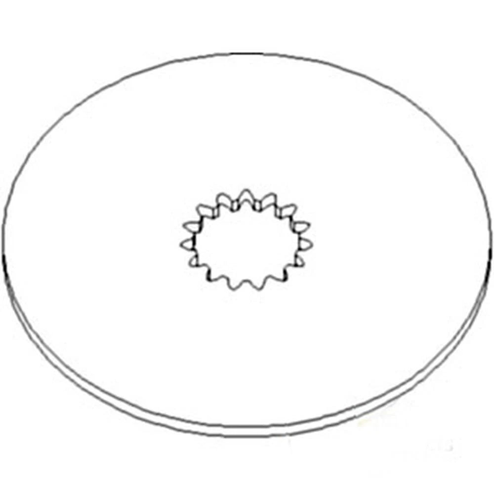 R38615 New Brak Disc 13 1/8" Fits John Deere Tractor 2510 2520