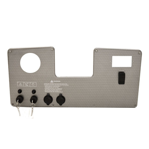 Four Winns Boat Ignition Switch Panel Dual Gray by Four Winns