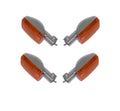 Blinkers Complete Set Of 4 Front & Rear For Yamaha Xj 750 1982