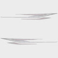 Crestliner Boat Graphic Decals 2293951 VT Storm Outlook Red by Crestliner