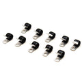 Boat Cushion Clamps Black Rubber 3/8 Inch