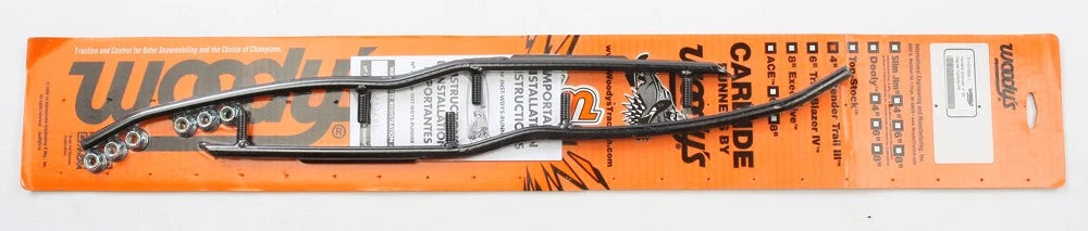 Woodys 4-inch Carbide Runners For Yamaha Phazer & Venture Xl 2000-2001