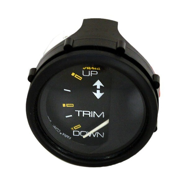 Trim Gauge OMC Cobra Black 2 Inch by Faria