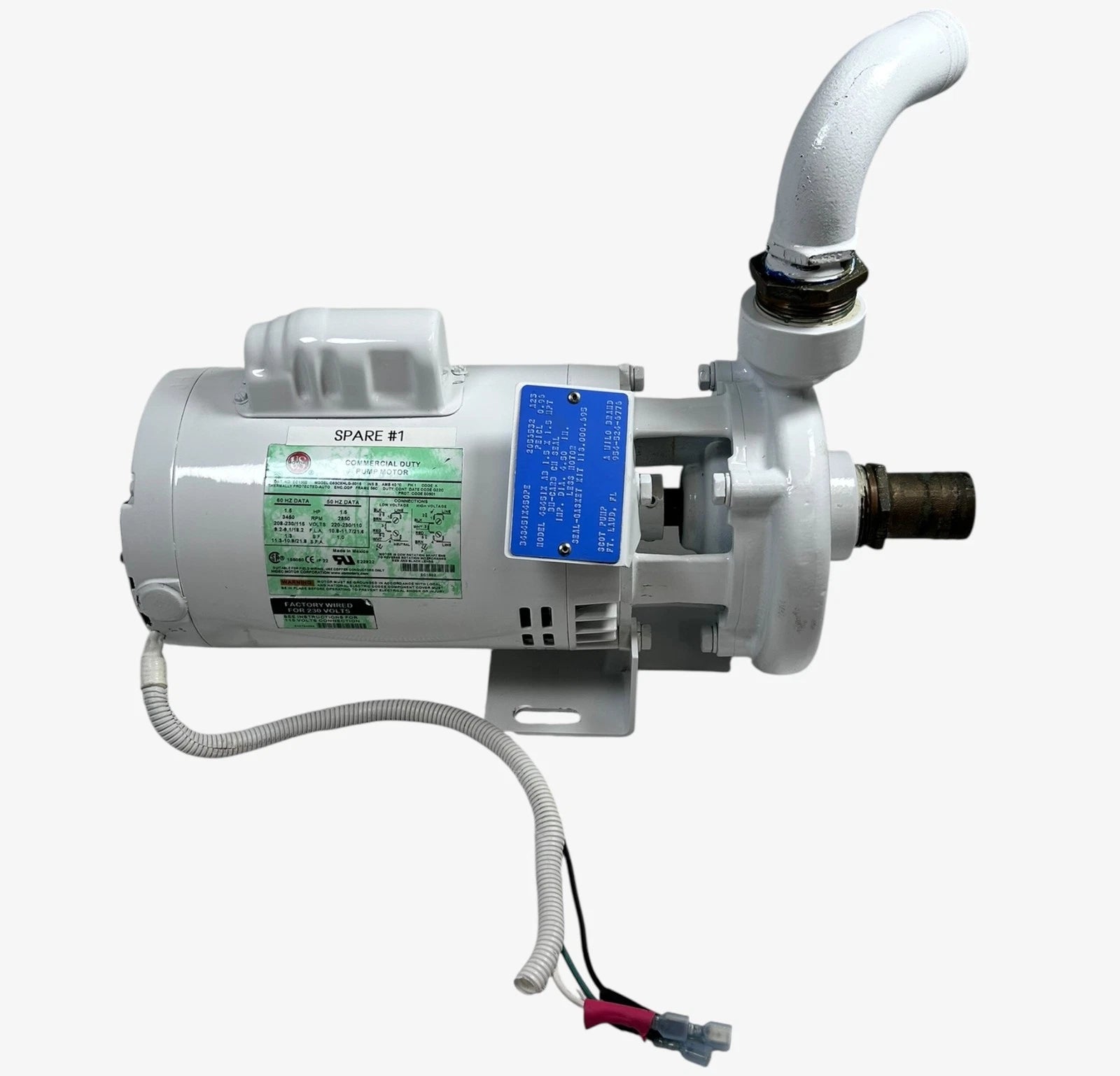 Scot Pump 48451x-ab, 1.5hp Marine Duty Centrifugal | Hook & Hull Co