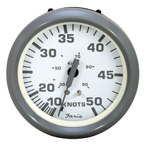 Speedometer Gauge Faria Nantucket 50 Knots by Faria