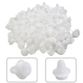 9mm Fixed Clip Car Bumper For Toyota 100pcs White Rivet Brand New