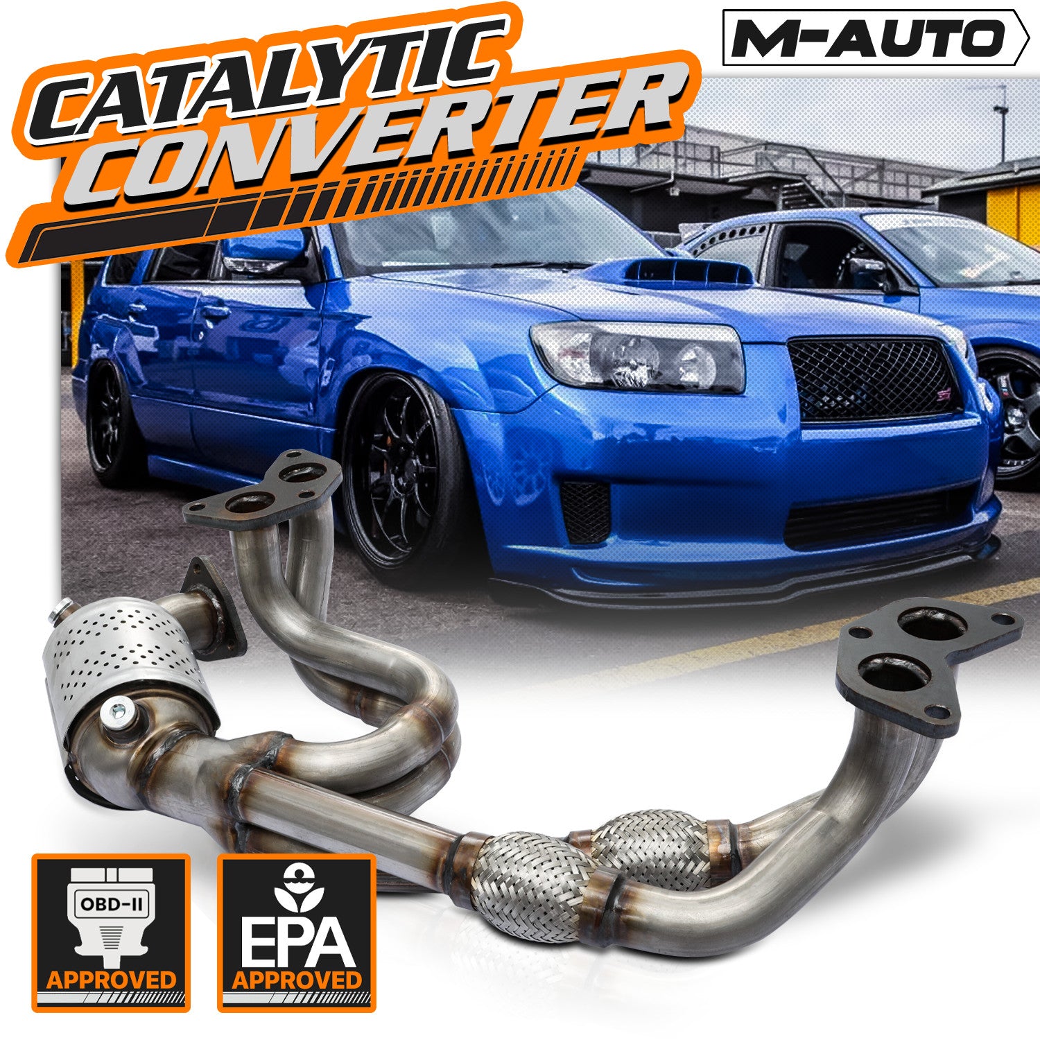 Catalytic Converter Exhaust Manifold for 2006-2012 Subaru
