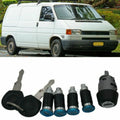 Ignition Lock Kit 701837205 Car Accessories Zinc Alloy 1set Black