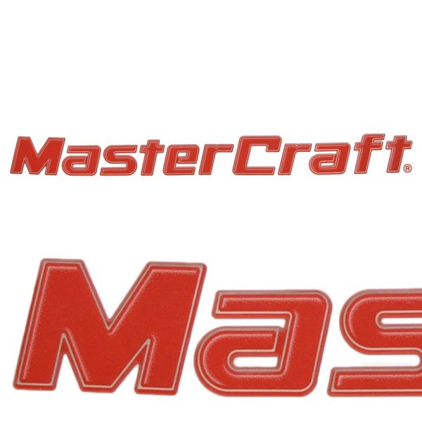 Mastercraft Transom Decal Red by Mastercraft
