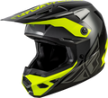 Fly Racing Kinetic Crest Helmet Off-road Motorcycle, Small, Grey/black