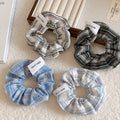 Striped Pattern Soft Fabric Scrunchies