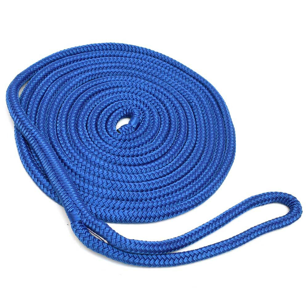 Shoreline Boat Dock Line SL75832 | 1/2 Inch Double Braid Nylon (20FT) by Shoreline