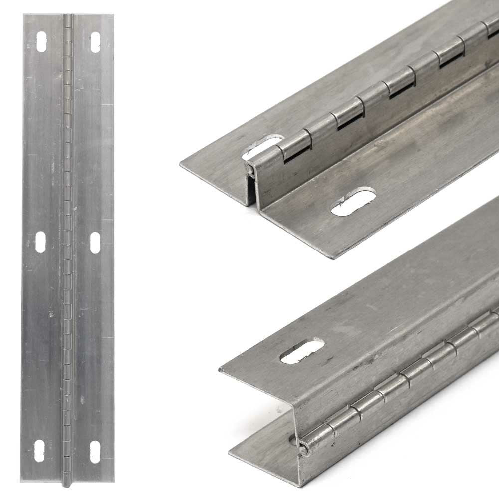 Tracker Offset Piano Hinge 16 Gauge Aluminum 16 x 3 Inch by Tracker