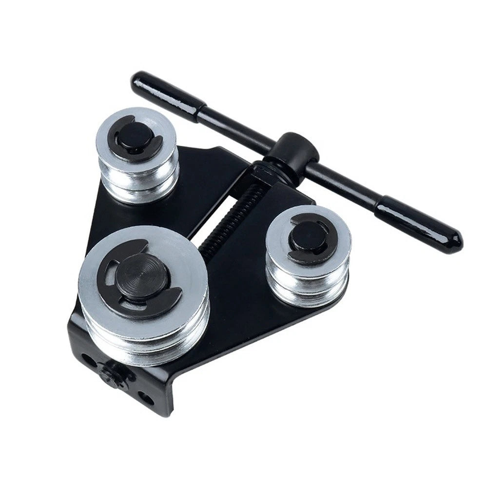 Manual Pipe Straightener For Brake Lines Adjustable T Handle Chrome